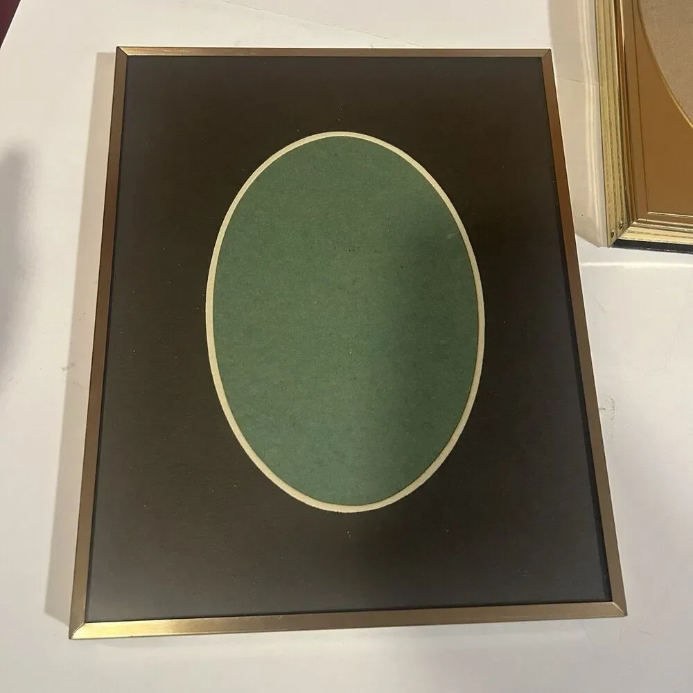 Lot of 3 Metal Picture Frames 8